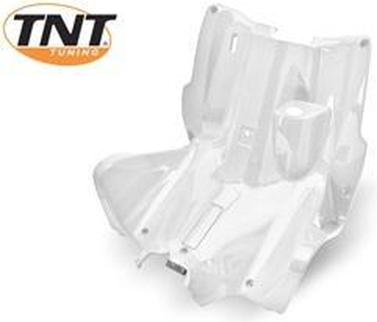 Beenschild yamaha aerox mbk nitro mat wit