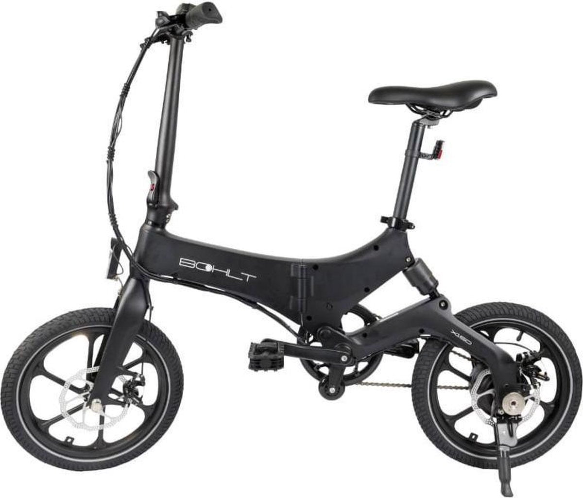 Bohlt X160 BL - Elektrische vouwfiets - Magnesium - Schijfremmen - Achtervering - LG accu