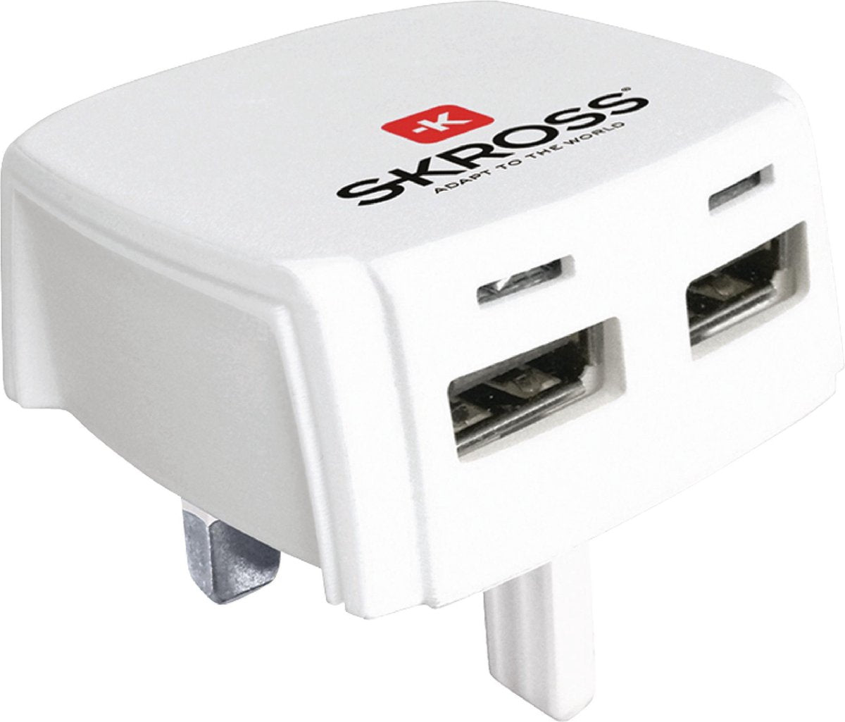 Skross Reisadapter UK USB Ongeaard SKR1302700