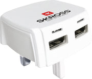 Skross Reisadapter UK USB Ongeaard SKR1302700