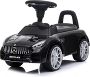 Mercedes GT AMG loopauto met geluidjes zwart