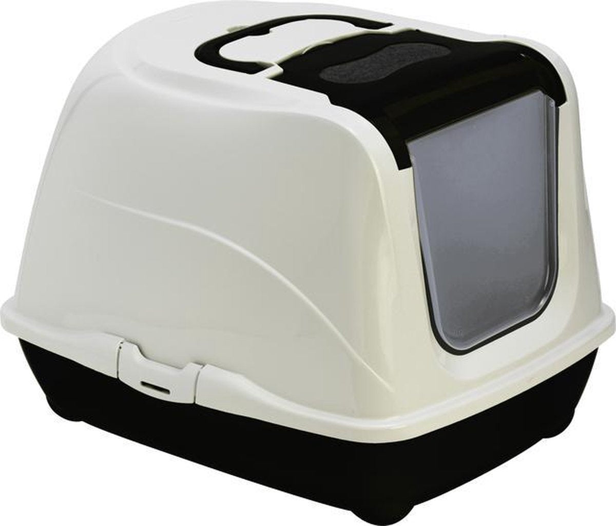 Moderna Kattentoilet Flip Cat - Zwart - 37 x 39 x 40 cm