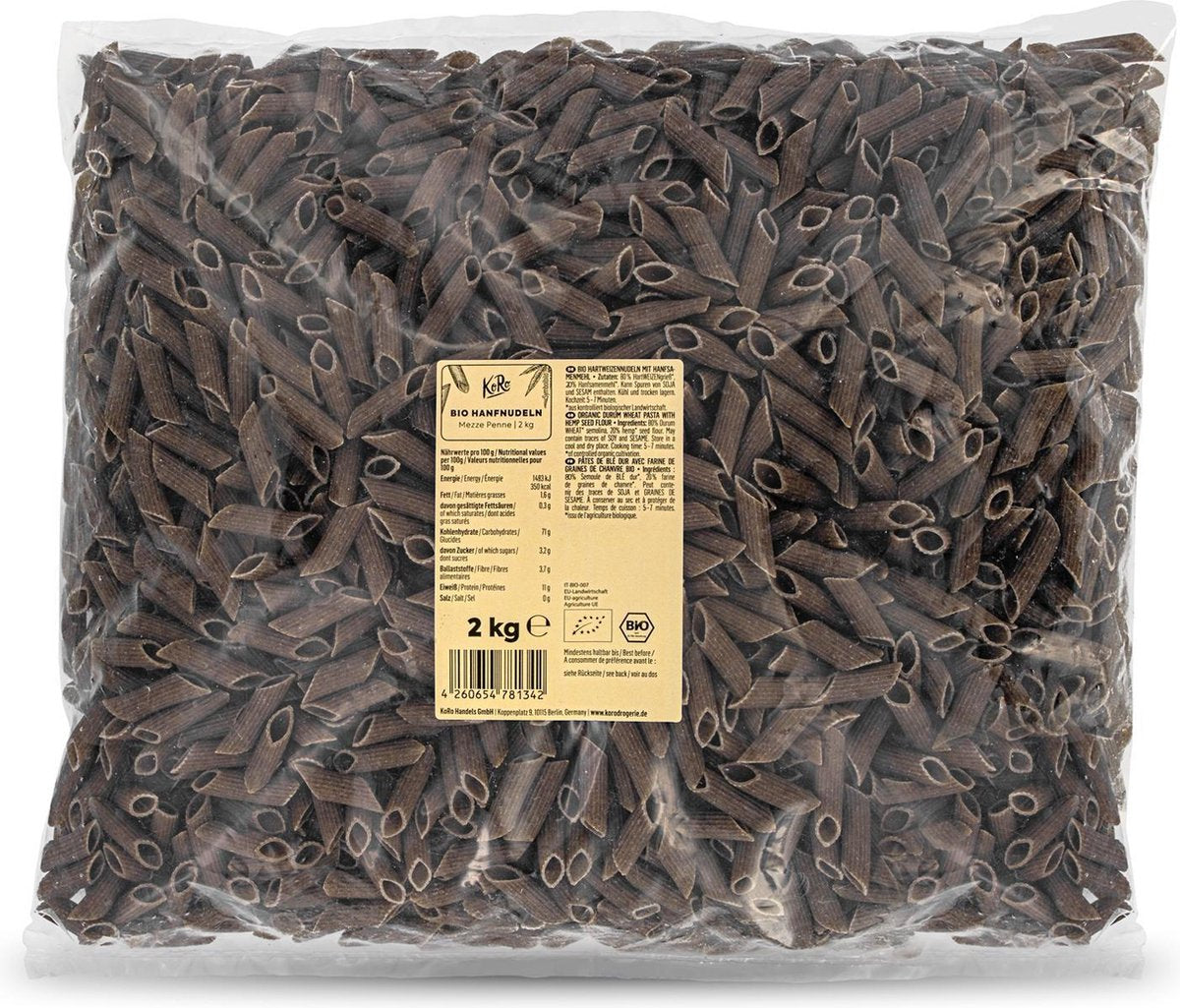 KoRo | Biologische henneppasta | 2 kg
