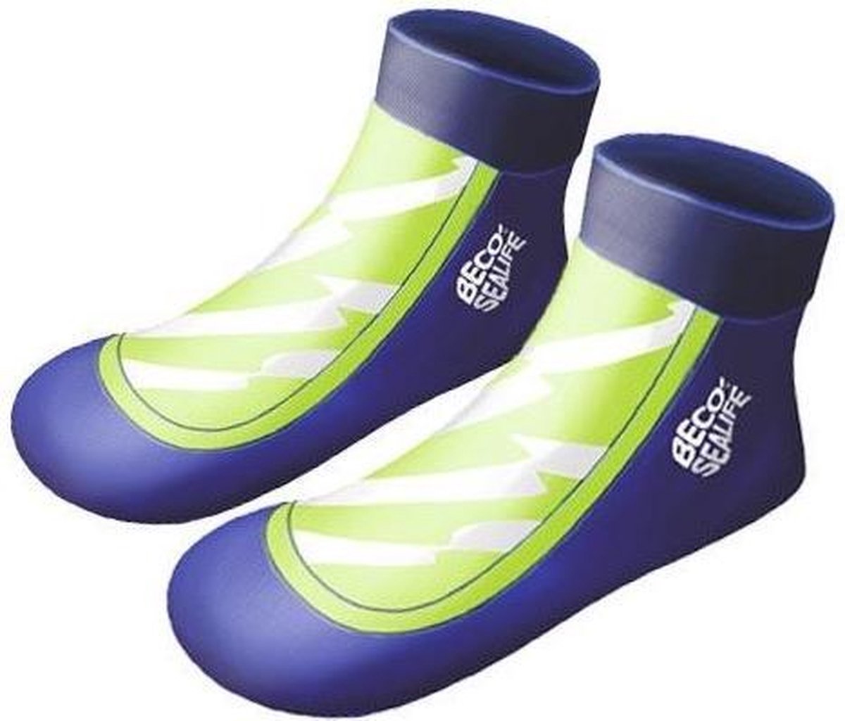 Beco Zwemsokken Sealife Jongens Neopreen Blauw/groen Maat 26-27