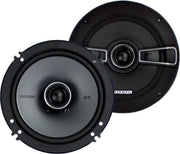 Kicker 41KSC654 6.5" 200 Watt 2-Way Car Audio Coaxial Speakers KSC65 (2 Pair)