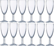 Set van 48x stuks champagneglazen transparant 150 ml