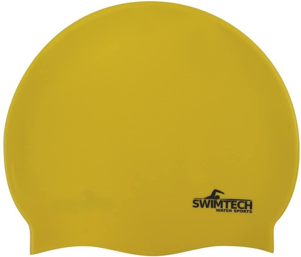 Swimtech Badmuts Siliconen One Size Geel