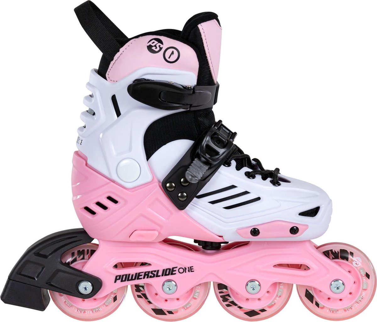 Powerslide Inlineskates - Maat 35-38 - UnisexKinderen en volwassenen - roze
