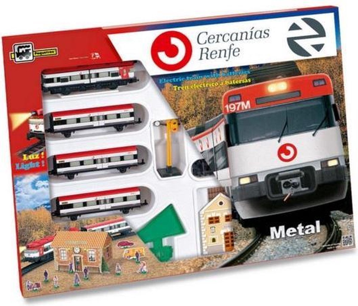 Pequetren Startset Batterij 675 Classic Cercanías Renfe