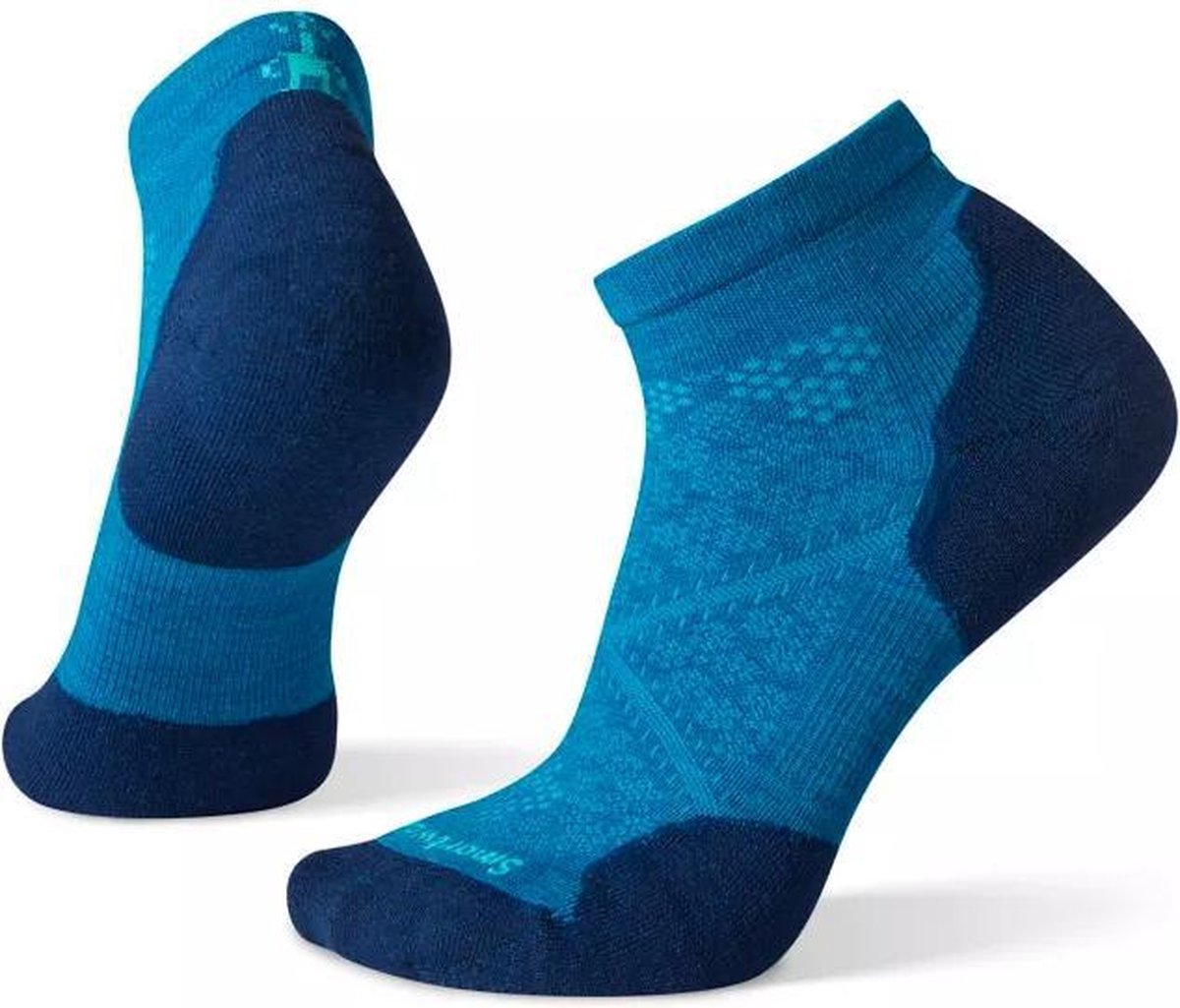 Smartwool PhD Run Light Elite Low Cut Hardloopsokken Ocean Abyss Dames