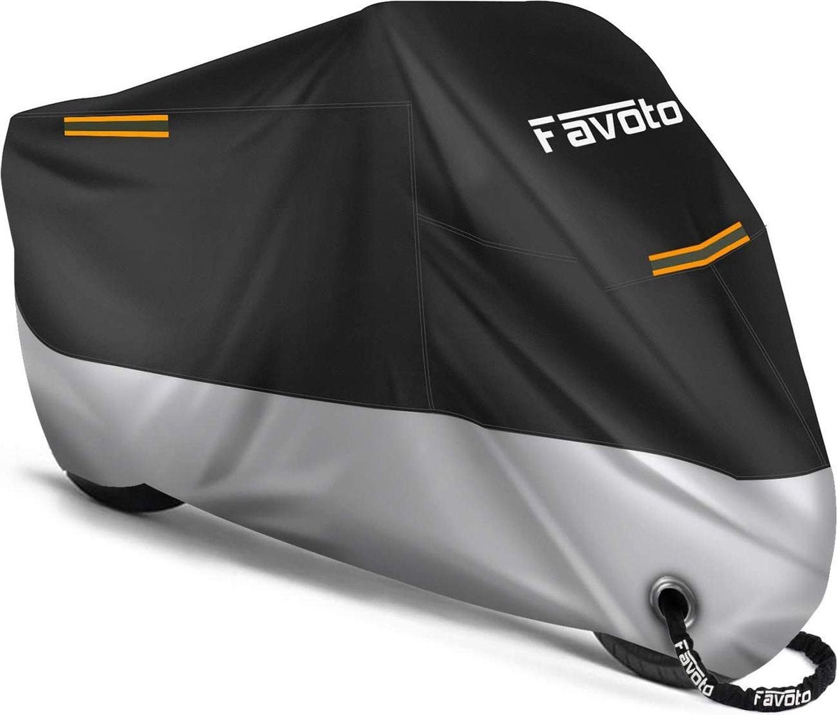 Premium Motorhoes | Motorhoes Waterdicht Buiten | Motorhoes voor Buiten en Binnen | Verbeterde Versie |  245 cm x 105 cm x 125 cm |