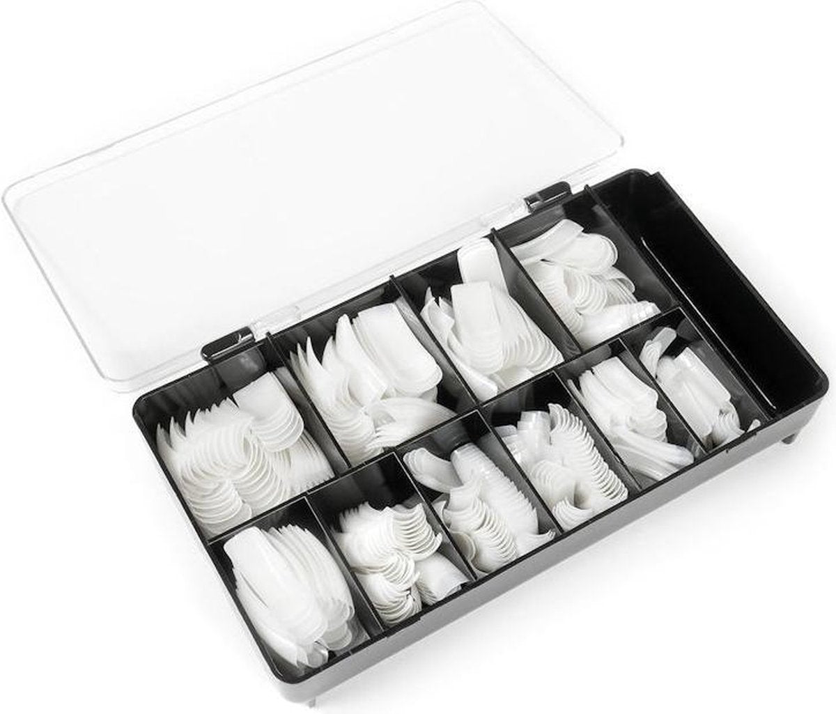 Claresa Nageltip Box Milk 500stuks