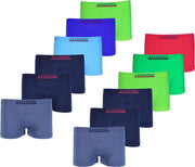 Microfiber Boxershort jongens 915 - Jongens ondergoed - VOORDELIGE 12 PACK 110/122 6-8 jaar