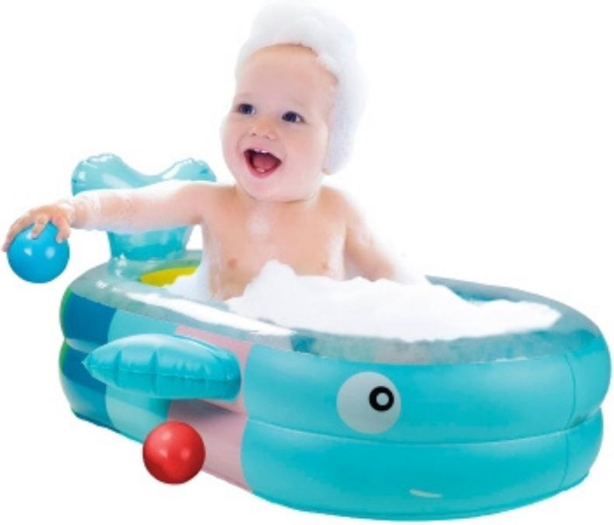 Imaginarium Babybadje Opblaasbare Walvis - Inclusief Ballen - Inhoud 15 Liter