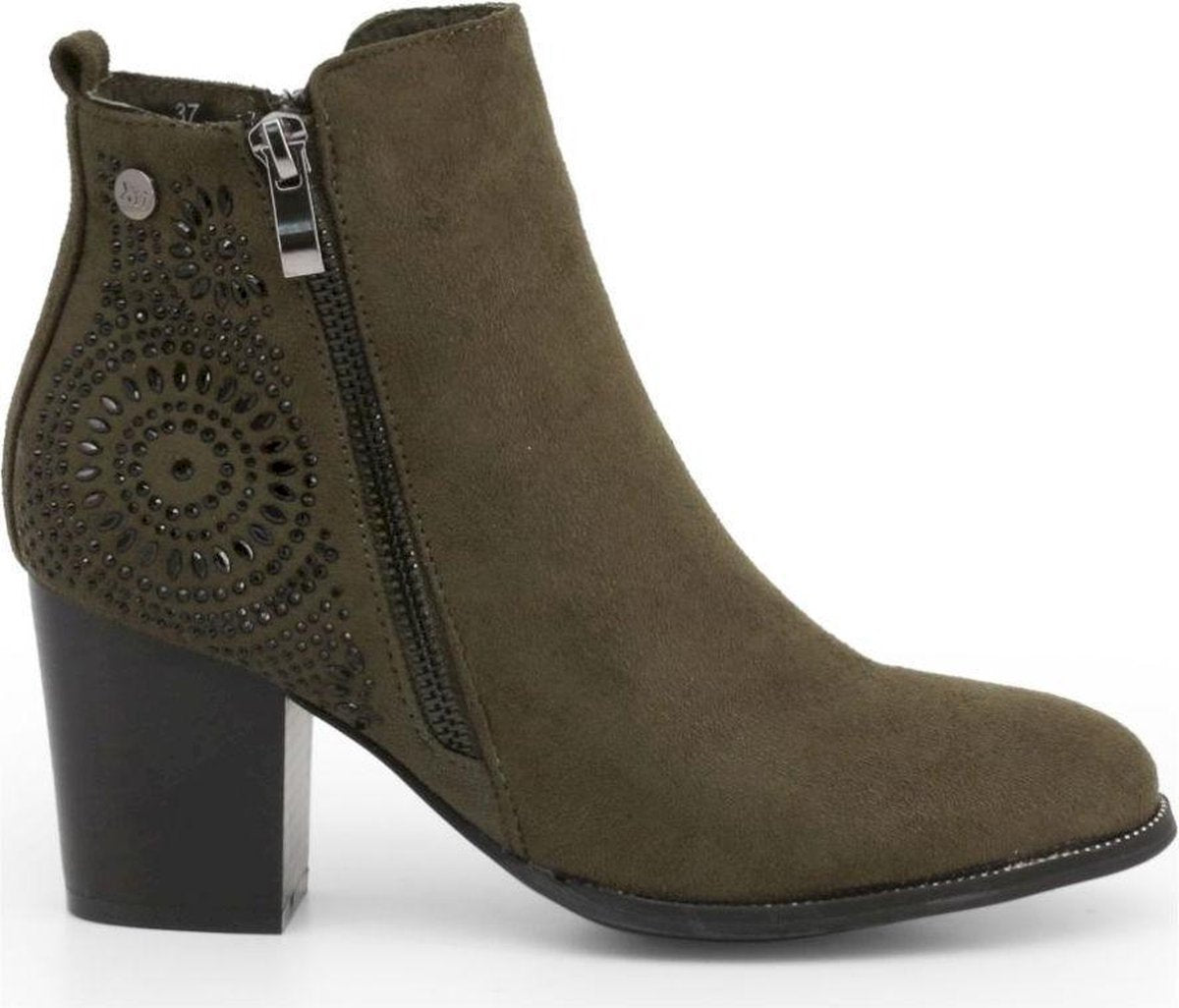 Xti - Enkel laarzen - Vrouw - 48398 - darkolivegreen 38