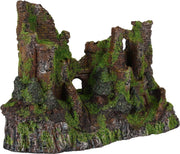 Aquarium decoratie Moza ruïne + mos - 28 x 13 x 20 cm