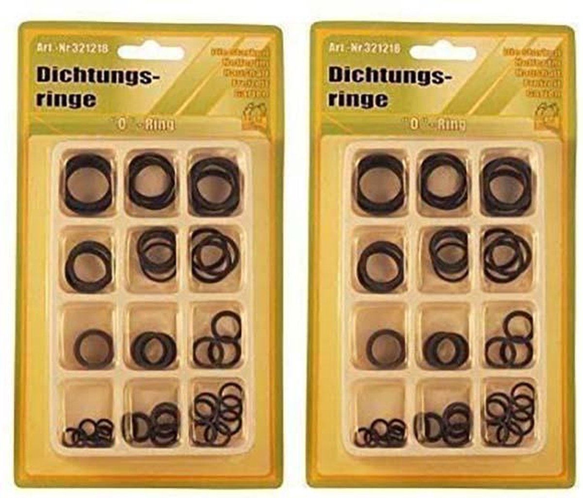 150 afdichtringen van rubber