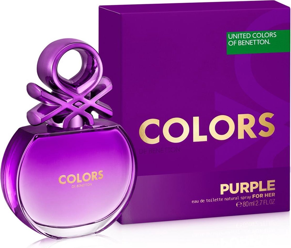 Benetton - Colors de Benetton Purple - Eau De Toilette - 80ML