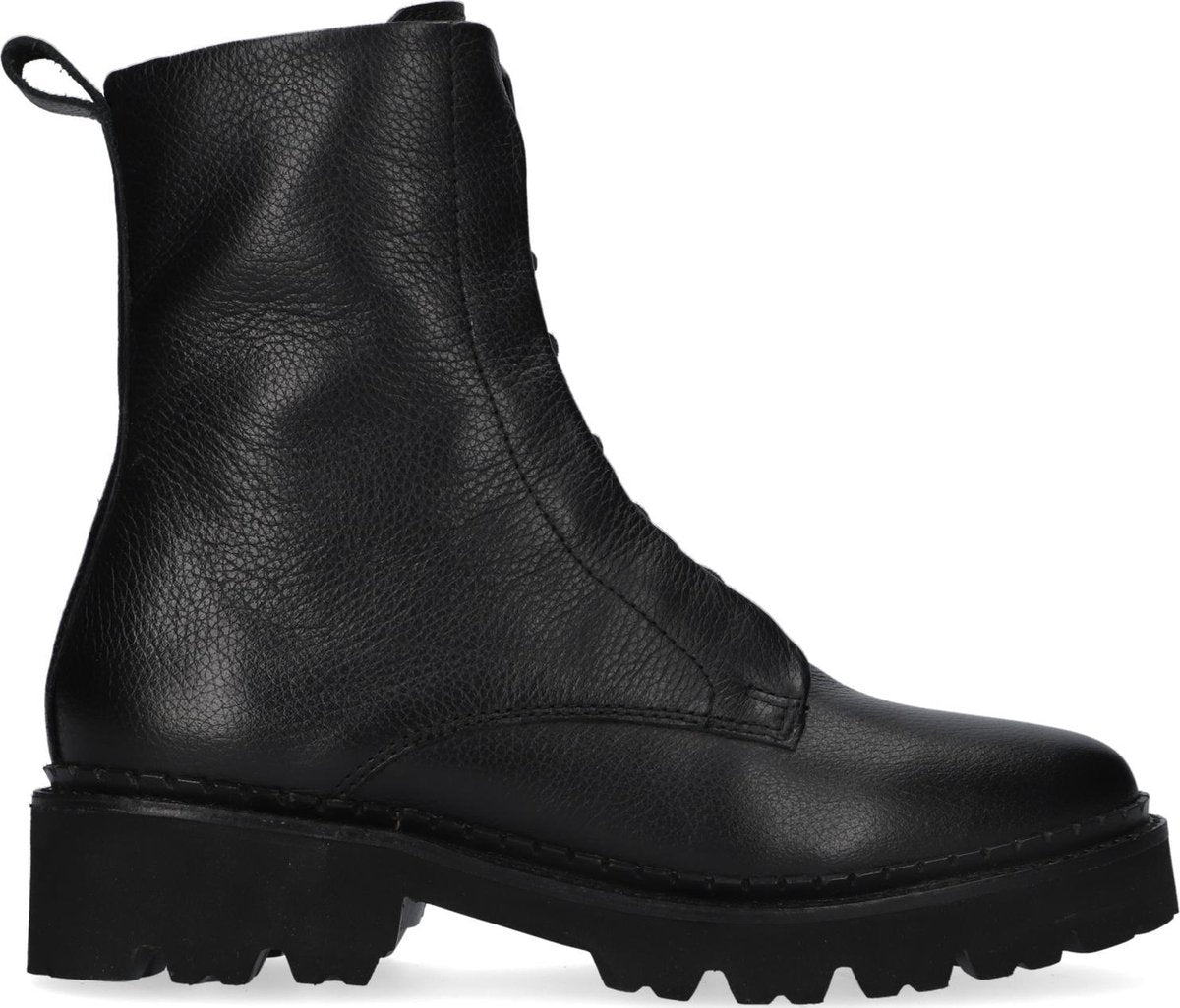 Tango Bee 5136 Veterboots - Laarzen Met Veters - Dames - Zwart - Maat 40
