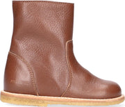 Angulus 9202-101 Enkellaarsjes - Enkelboots - Meisjes - Cognac - Maat 23