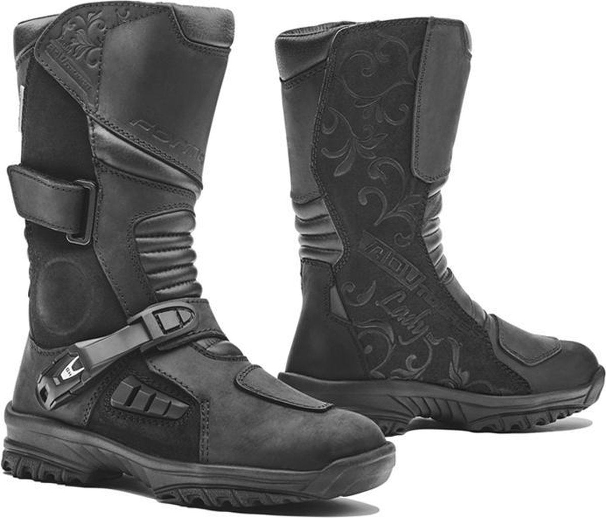 Forma Adventure Tourer Lady Black Motorcycle Boots 42