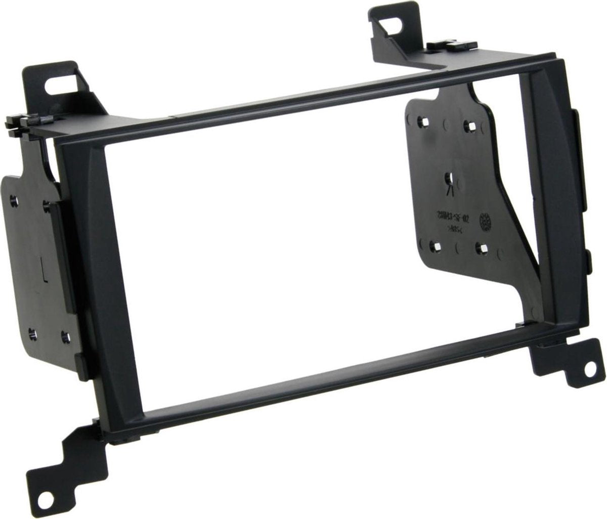 2-DIN Paneel Hyundai Santa Fé 2007-2012 Kleur: Zwart
