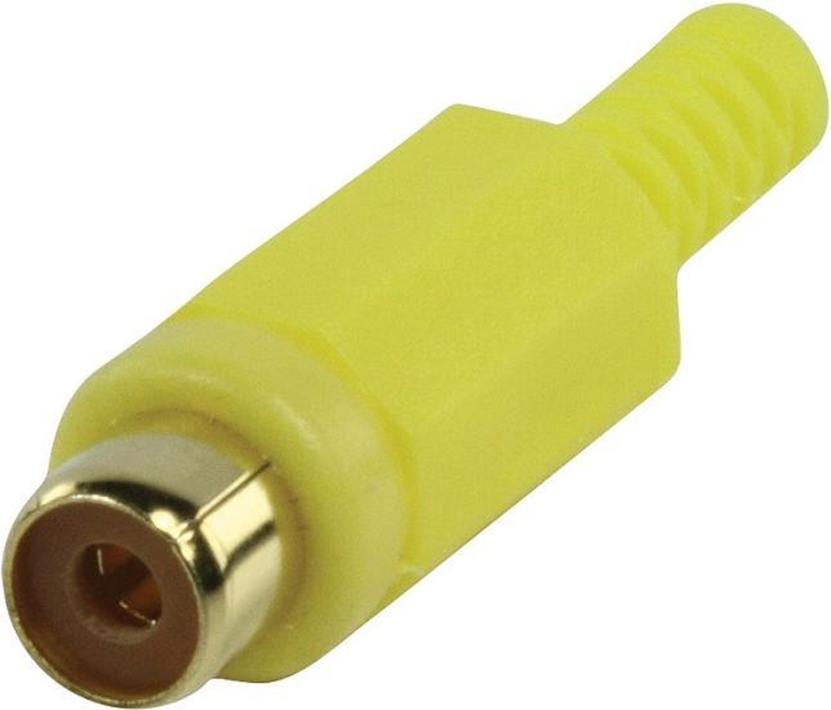 HQ SP-027 RCA Geel kabel-connector