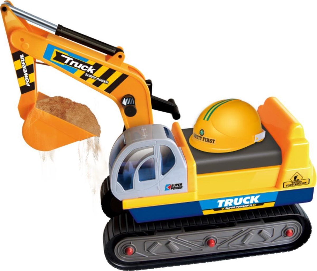 Loopwagen Graafmachine Playfun