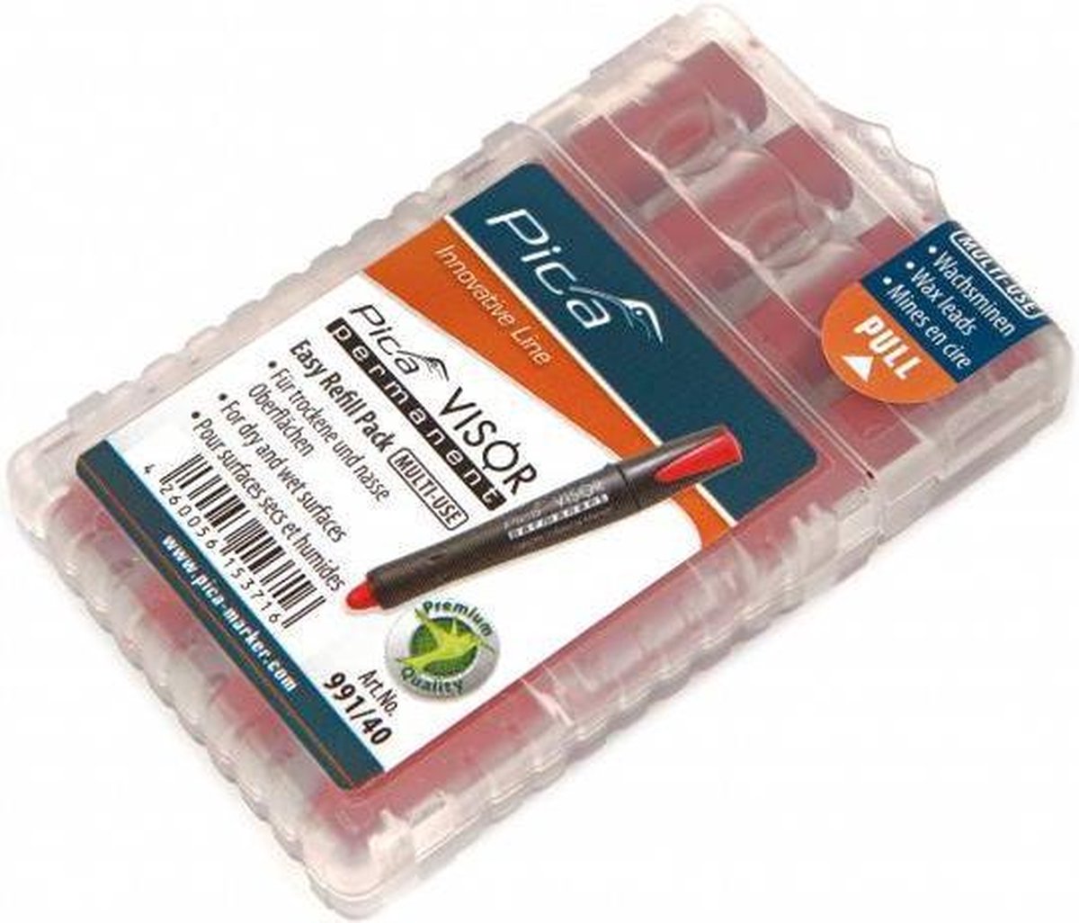 PICA 991/40 VISOR PERMANENT NAVULLING ROOD