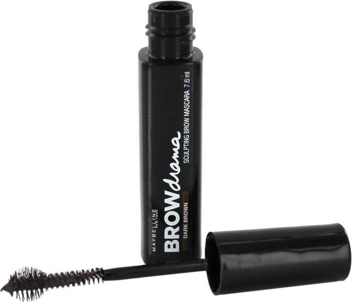 Maybelline Brow Drama - Dark Brown - Donkerbruin - Wenkbrauwmascara