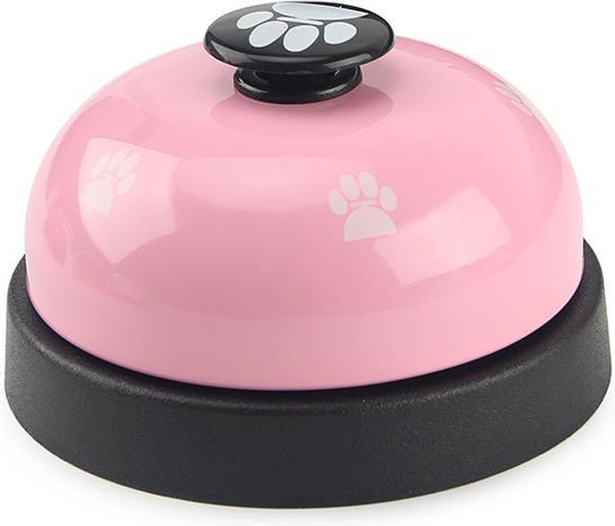 HMerch™ Hondenbel speeltje voor je hond - Bel voor honden training - Hondentraining - Roze Zwart