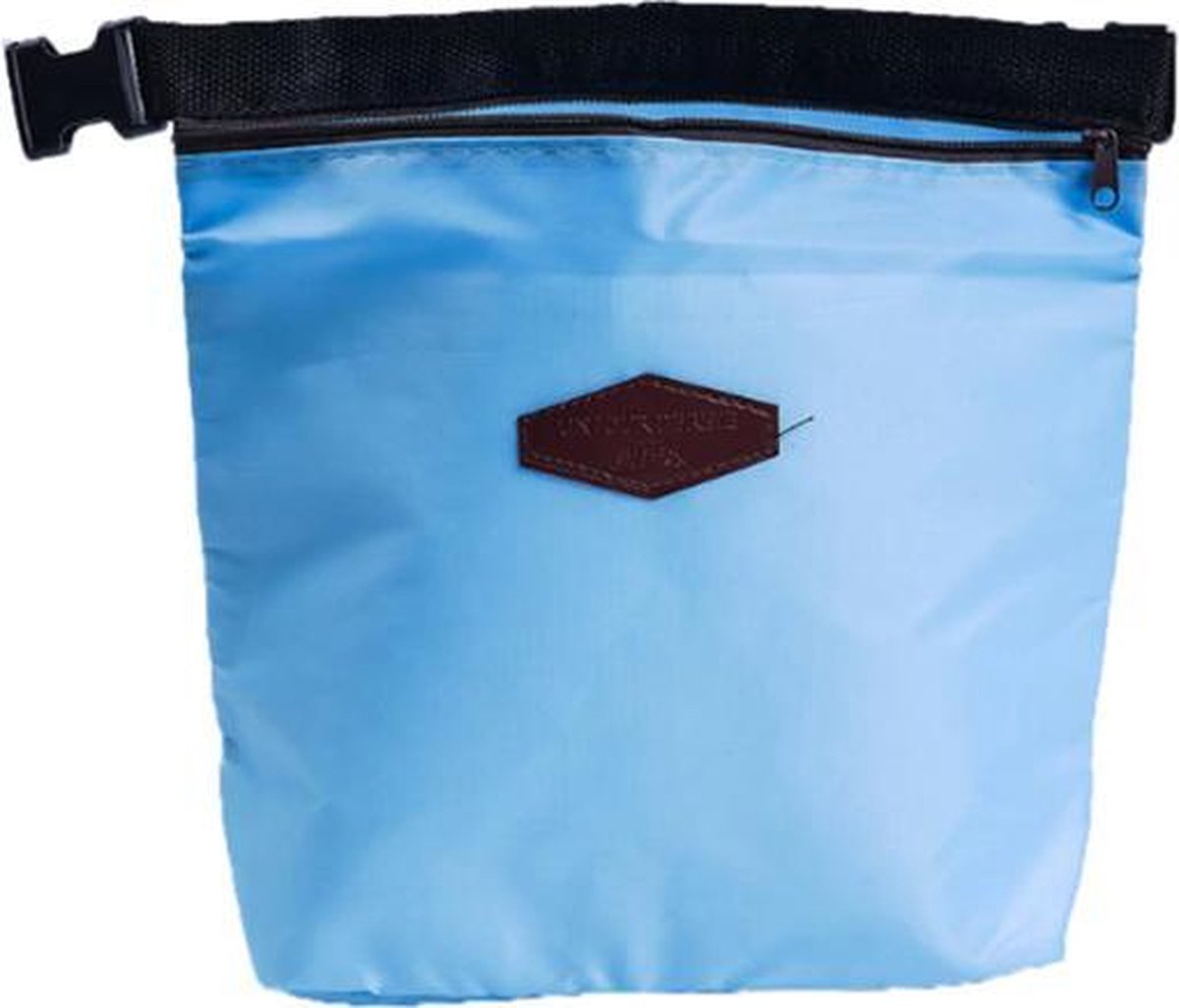 Koeltas lunch - lunchtas volwassenen -  kinderen - lunchtrommel - picknicktas - waterdicht - Lichtblauw