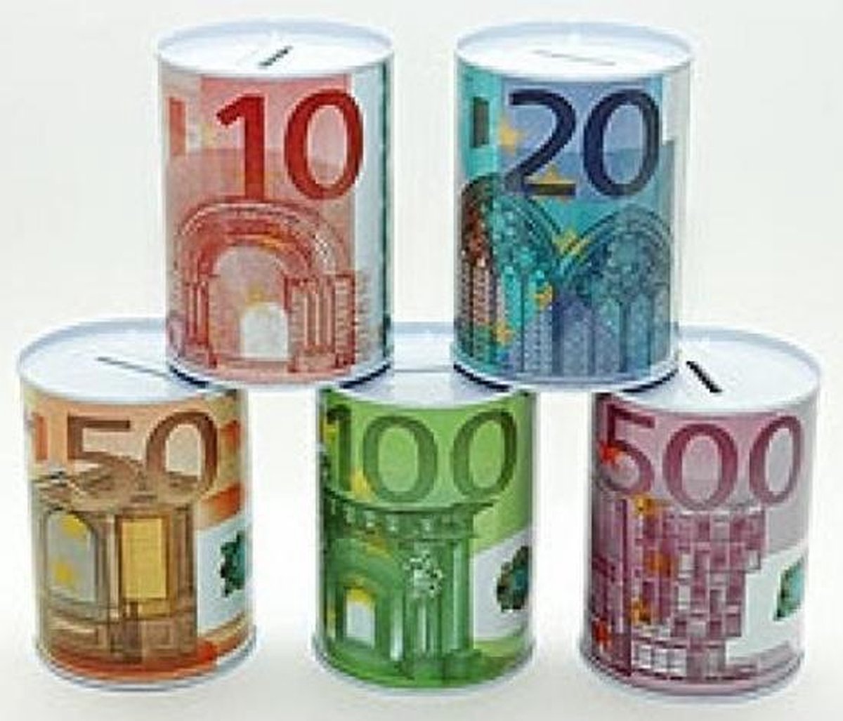 Spaarpot 20 euro biljet 8 x 11 cm
