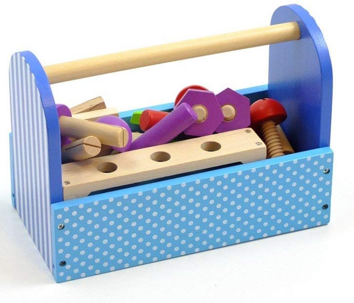Jabadabado Houten Gereedschapskist Multicolor