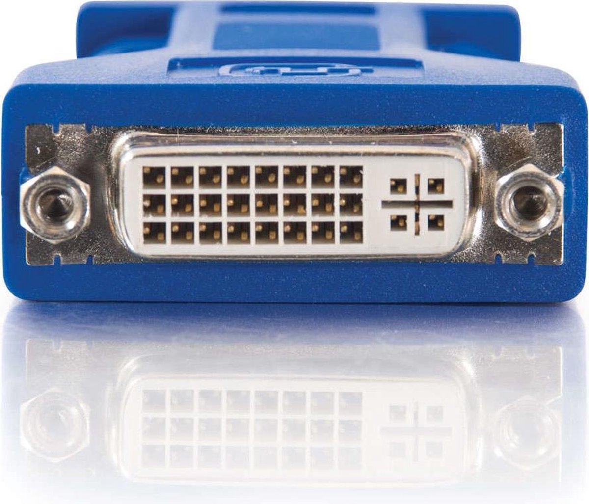 C2G DVI-A / HD15 VGA Adapter HD15 M Blauw