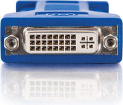 C2G DVI-A / HD15 VGA Adapter HD15 M Blauw