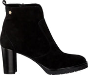 Notre-V 01-394 Enkellaarsjes - Enkelboots - Dames - Zwart - Maat 38