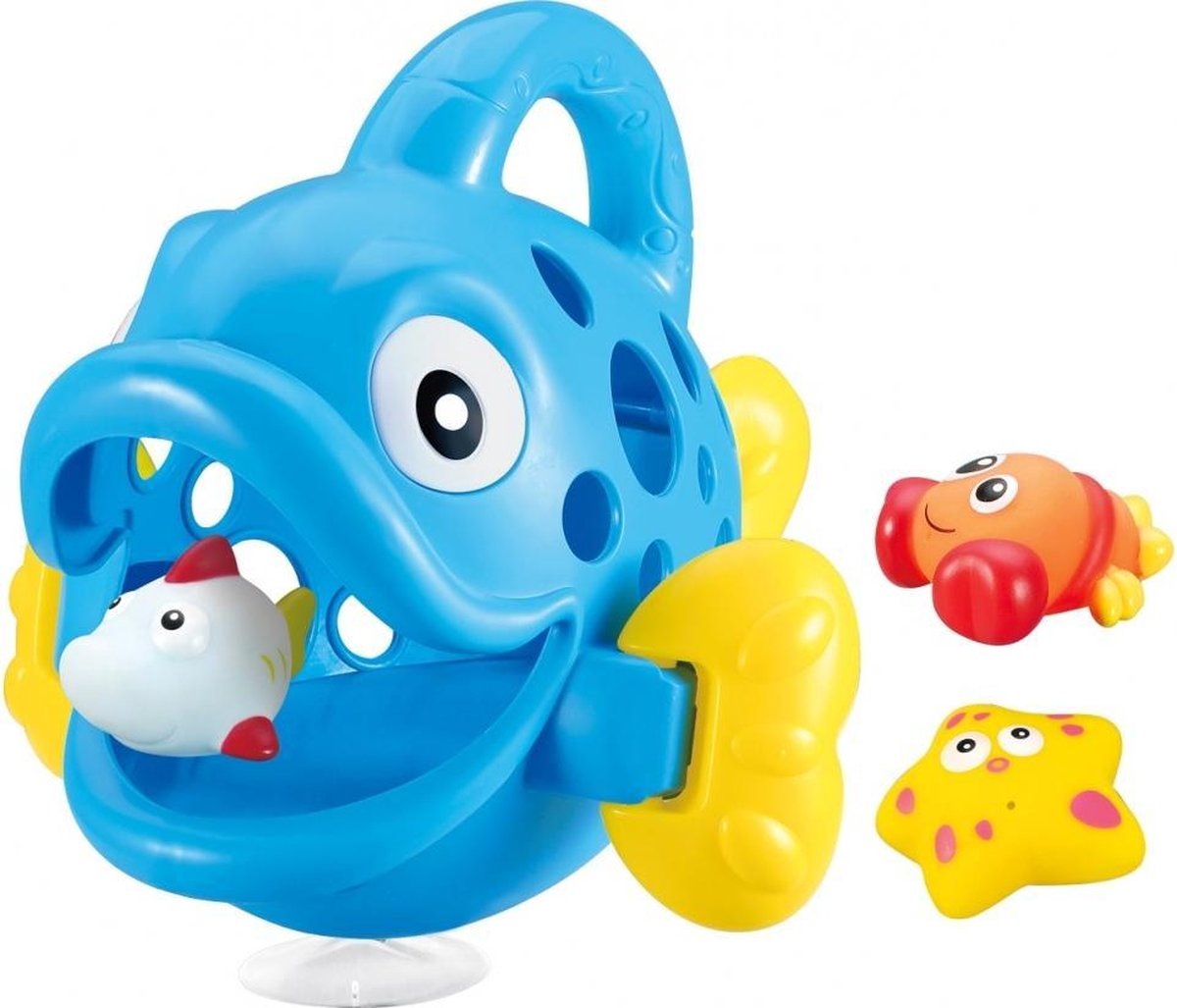 Jamara Badspeelgoed Hungry Fish Blauw Junior 23 X 23 X 20 Cm