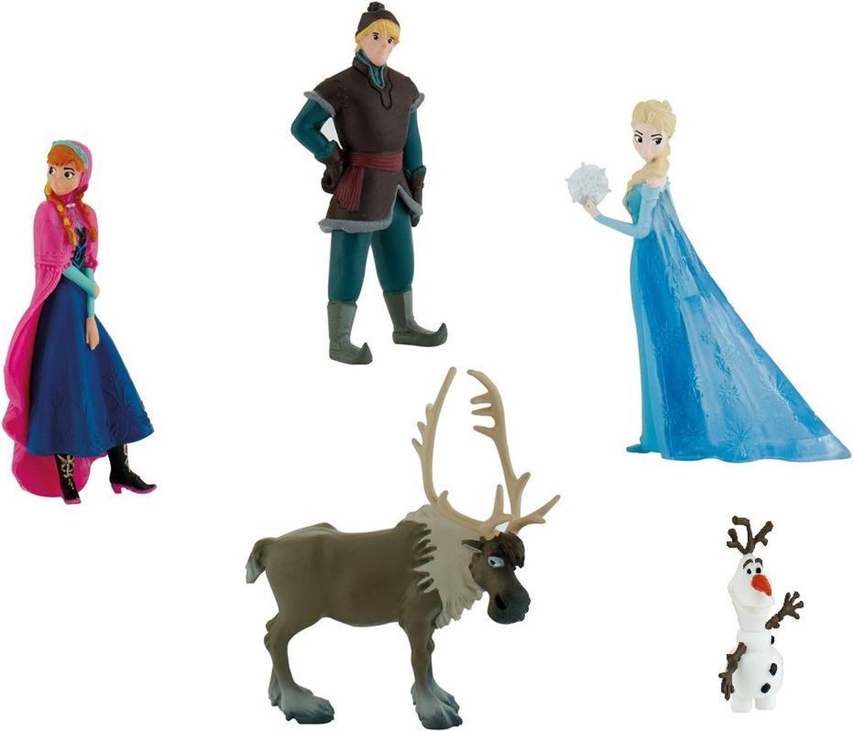 Bullyland Disney Frozen speelset - 5 speelfiguren