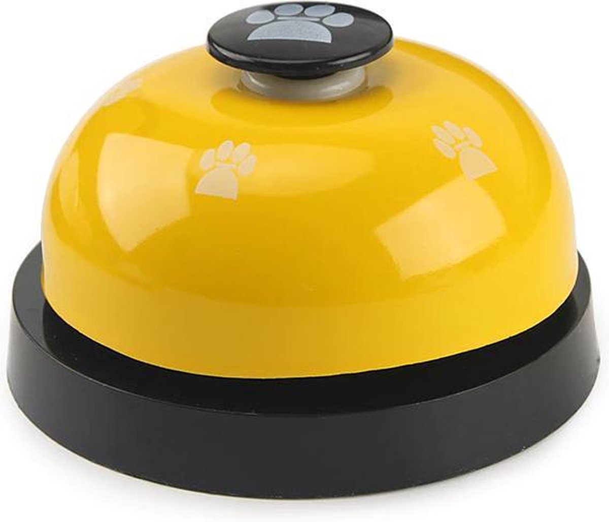 HMerch™ Hondenbel speeltje voor je hond - Bel voor honden training - Hondentraining - Geel Zwart