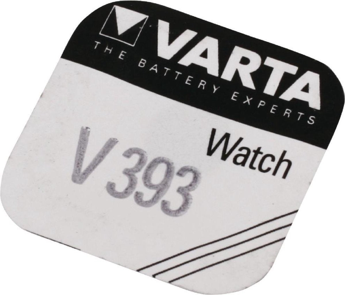Varta V393 Knoopcel Batterij Zilver