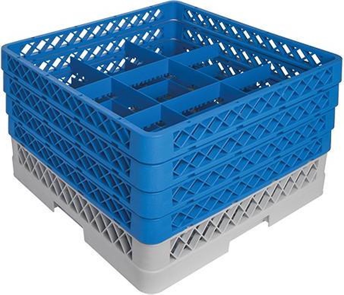 CaterRacks bekerglaskorf CR-09 m/opzet (3x CR-09 + 1x CR-0)