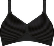 Triumph Modern Soft + Cotton N Beha - Zwart - Maat B80
