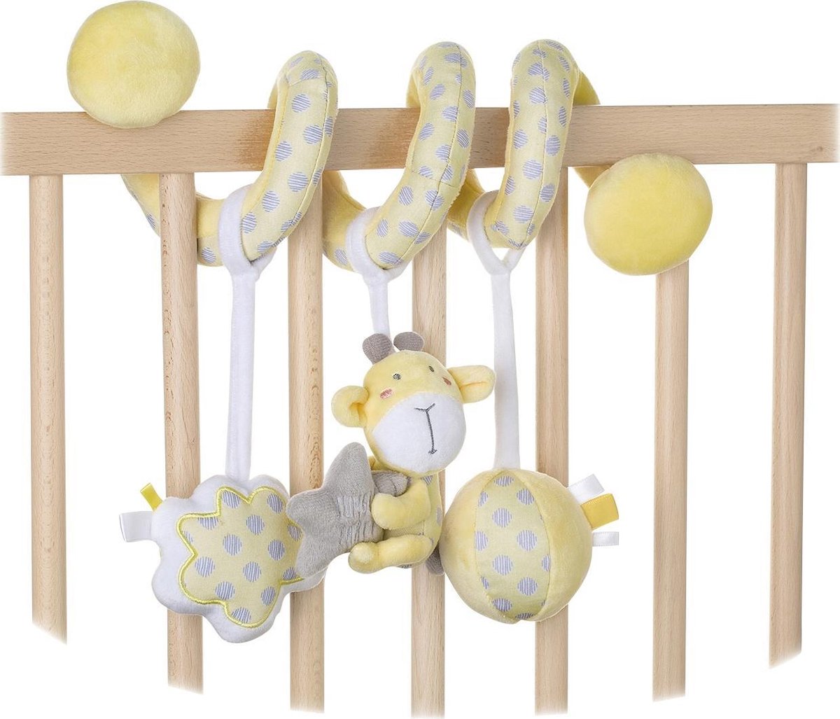 Saro Boxspiraal 21 Cm Gele Giraffe