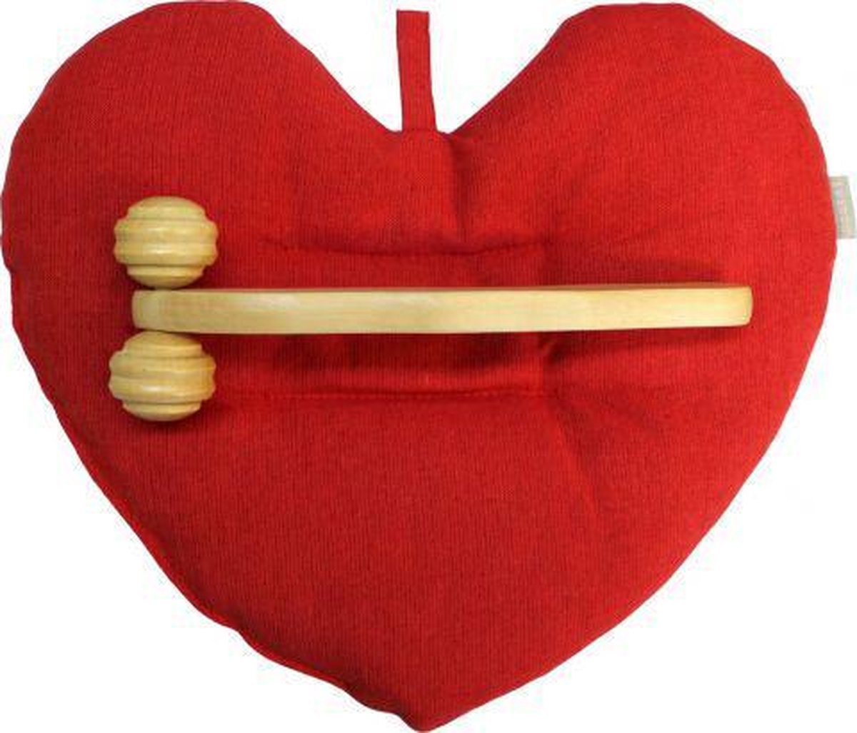 Emendo - Hartvormig  Tarwe kussen + Massage roller