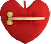 Emendo - Hartvormig  Tarwe kussen + Massage roller
