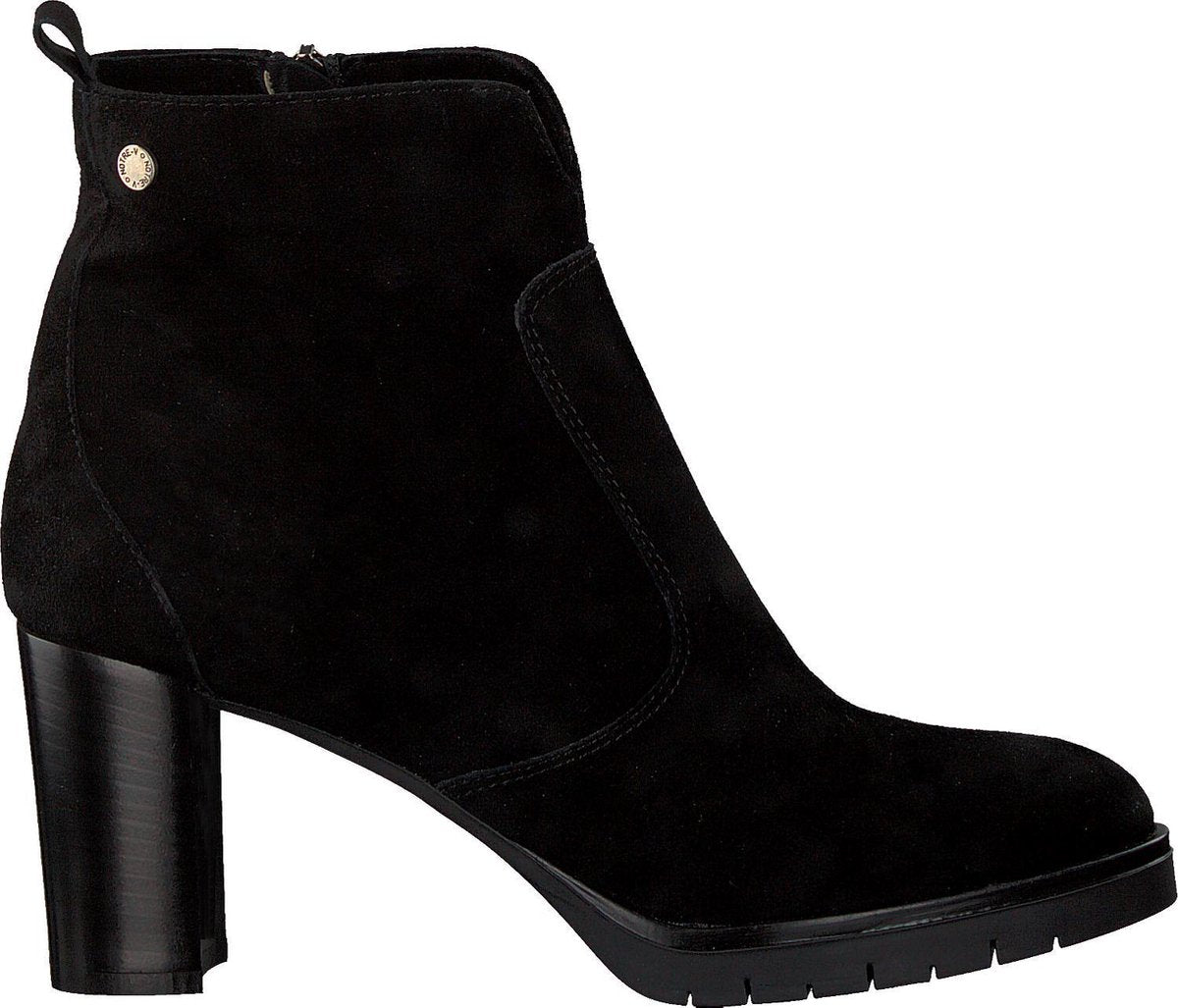 Notre-V 01-394 Enkellaarsjes - Enkelboots - Dames - Zwart - Maat 39