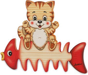 Magneetbord poes met vis 17 x 13