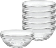 DURALEX 6 stapelbare kommetjes 9 cm Ø - 3.5 cm hoogte Lys