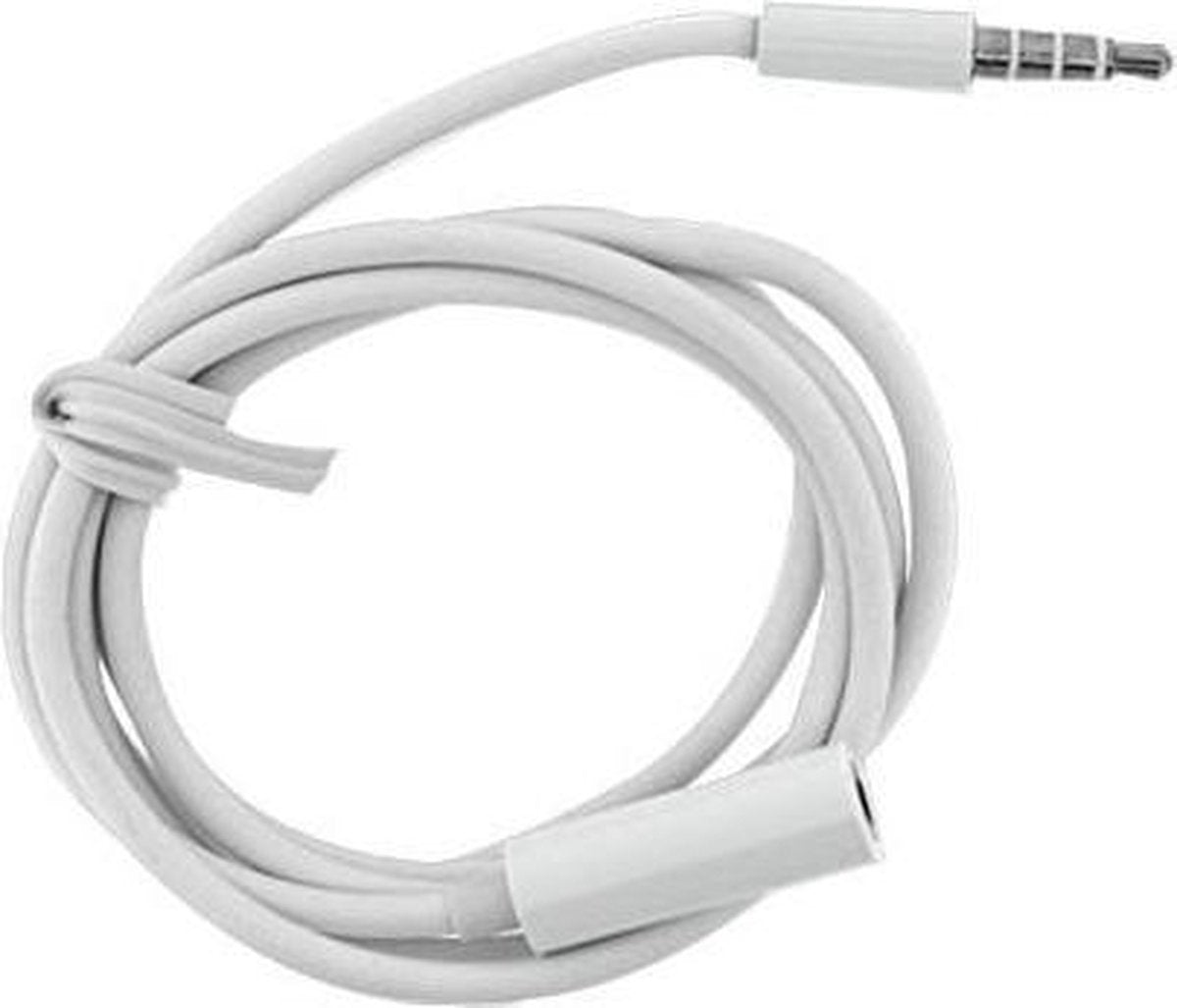 Xccess Stereo Headset Cable Coupler Adapter 3.5mm White Bulk